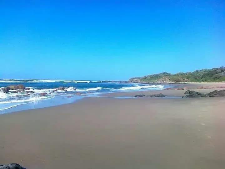Munster beach on a clear day