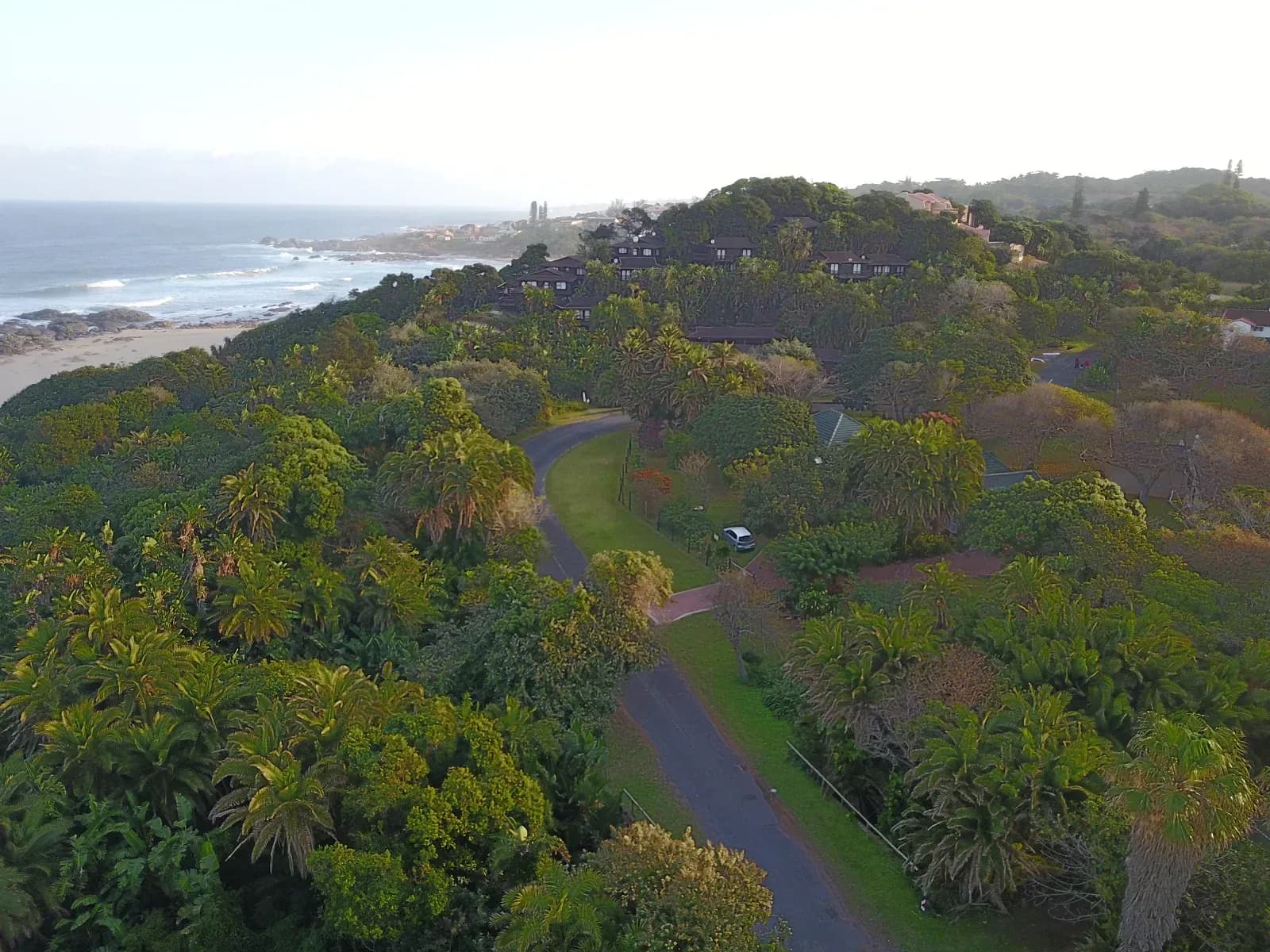 The coastline from above